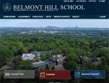 Tablet Screenshot of belmonthill.org